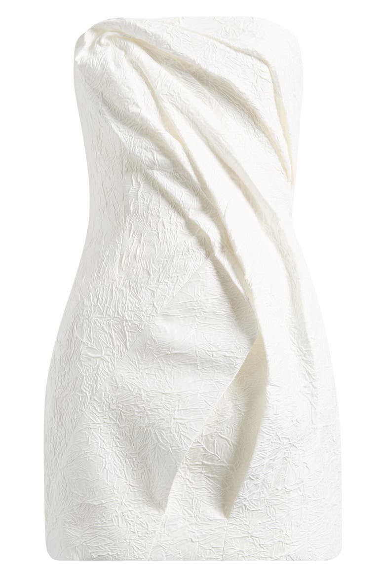 Brigetty Strapless Minidress, Alternate, color, IVORY
