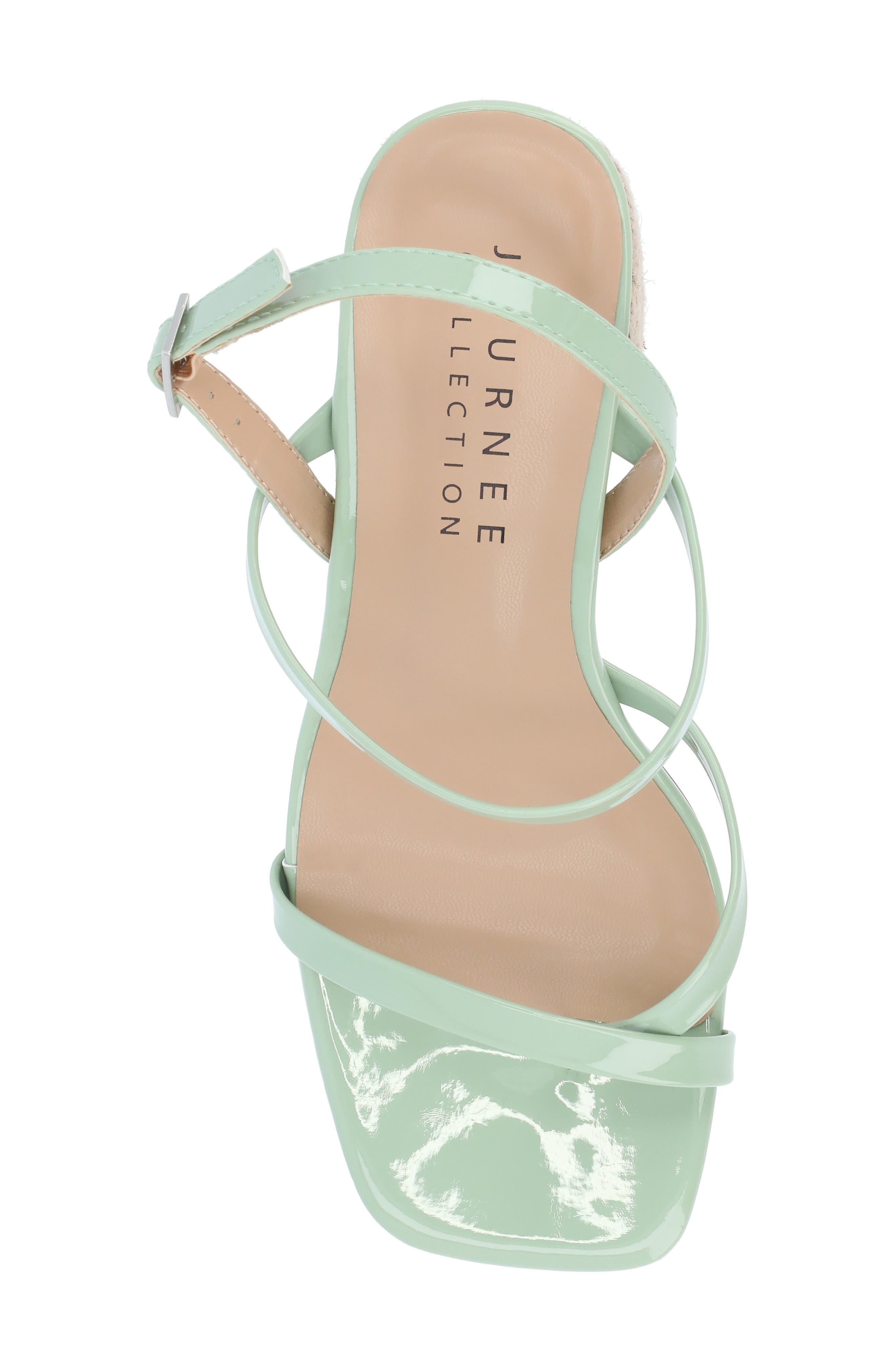Olivina Jute Block Heel Slingback Sandal, Alternate, color, SAGE