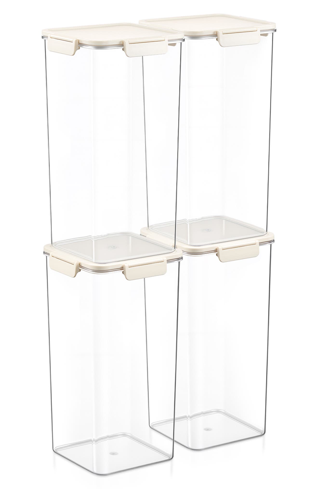 Set of 4 Airtight Food Storage Containers