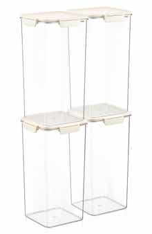 Set of 4 Airtight Food Storage Containers
