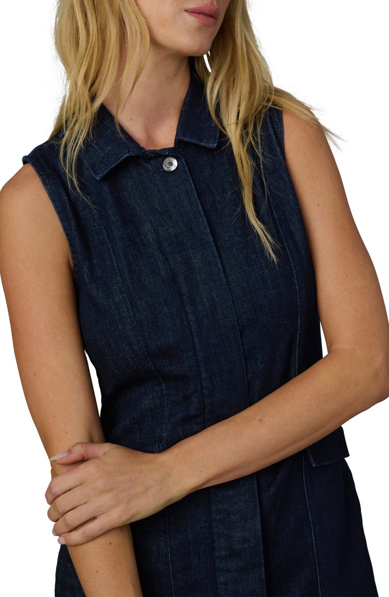 Joe's The Irina Sleeveless Denim Dress, Alternate, color, Rinse