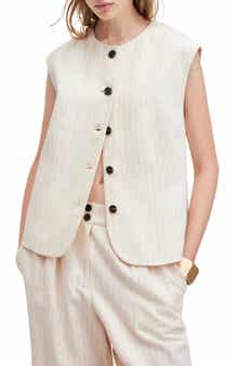 Payton Pinstripe Vest