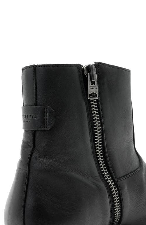 Allsaints Orla Plain Toe Boot In Black