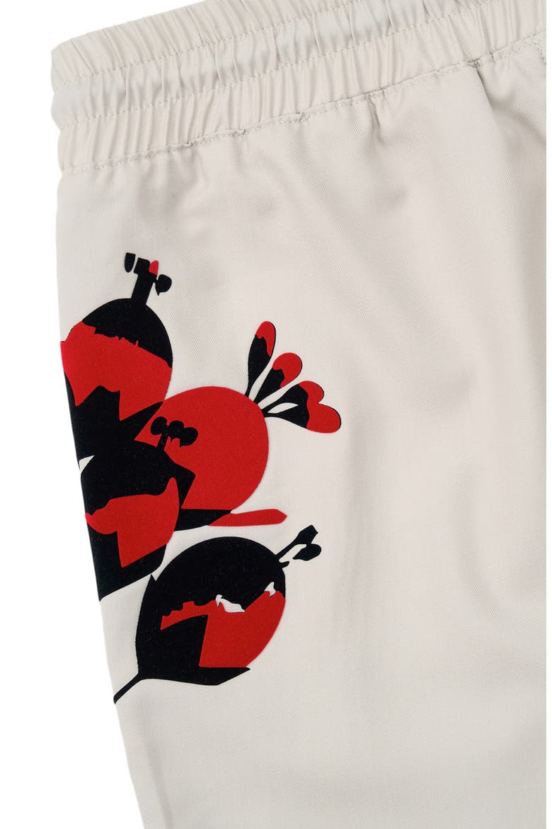 Clyde Pull-On Shorts, Alternate, color, BEIGE POPPY