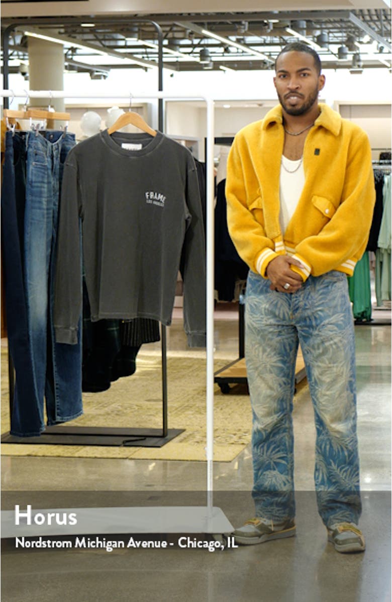 Vintage Logo Print Long Sleeve T-Shirt, sales video thumbnail