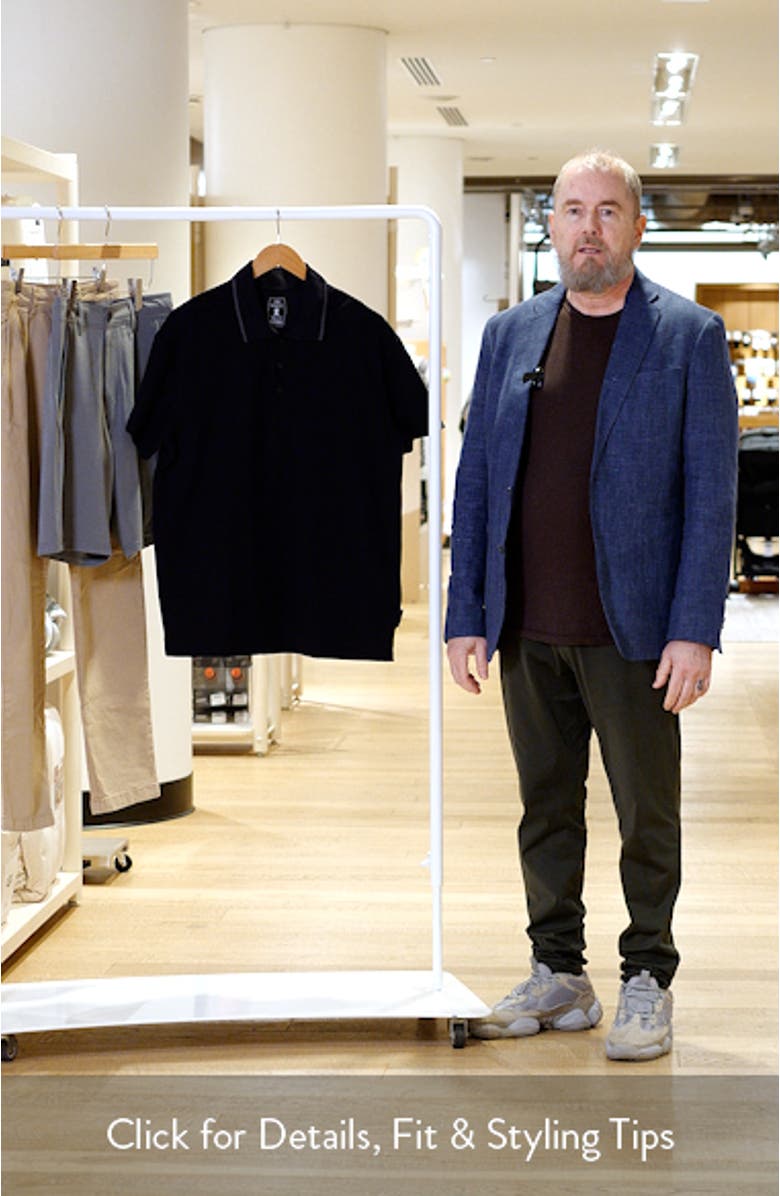 Courtside Tipped Piqué Polo, sales video thumbnail