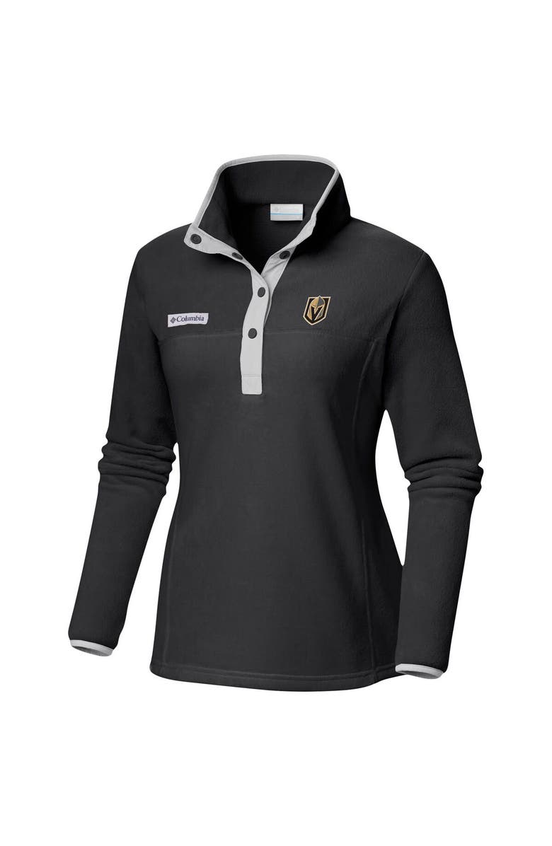 Columbia Women's Columbia Black Vegas Golden Knights Benton Springs Half-Snap Jacket, Alternate, color, Black