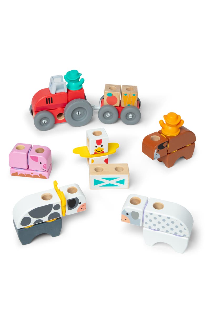 Melissa & Doug Blockables Snap & Play Mix & Match Set, Alternate, color, 