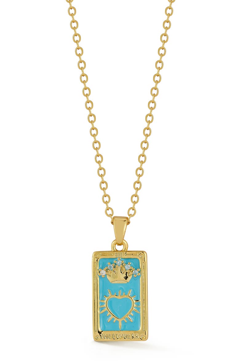 Tag Necklace, Main, color, GOLD
