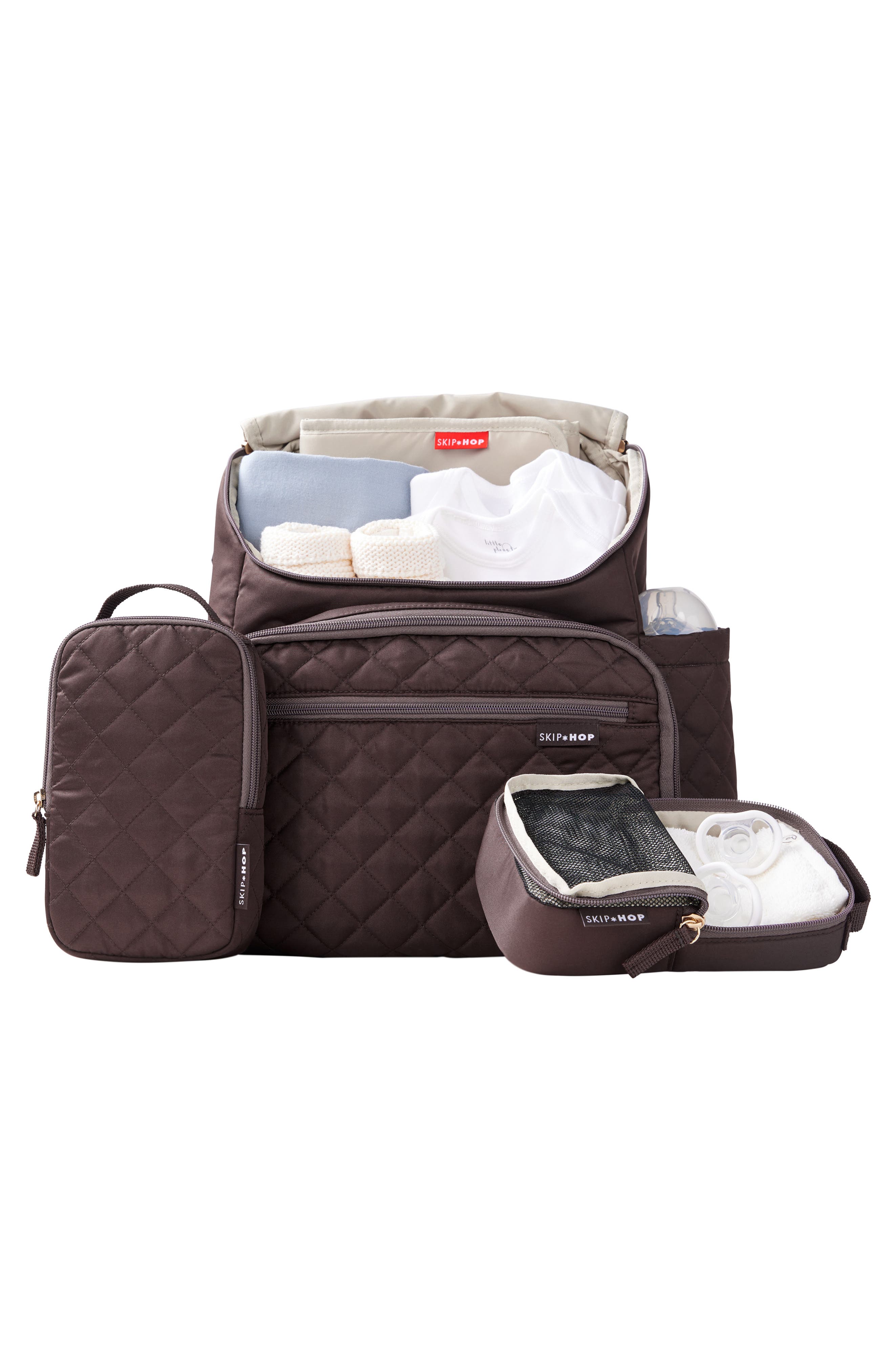 Skip Hop Forma Diaper Backpack, Alternate, color, Chocolate
