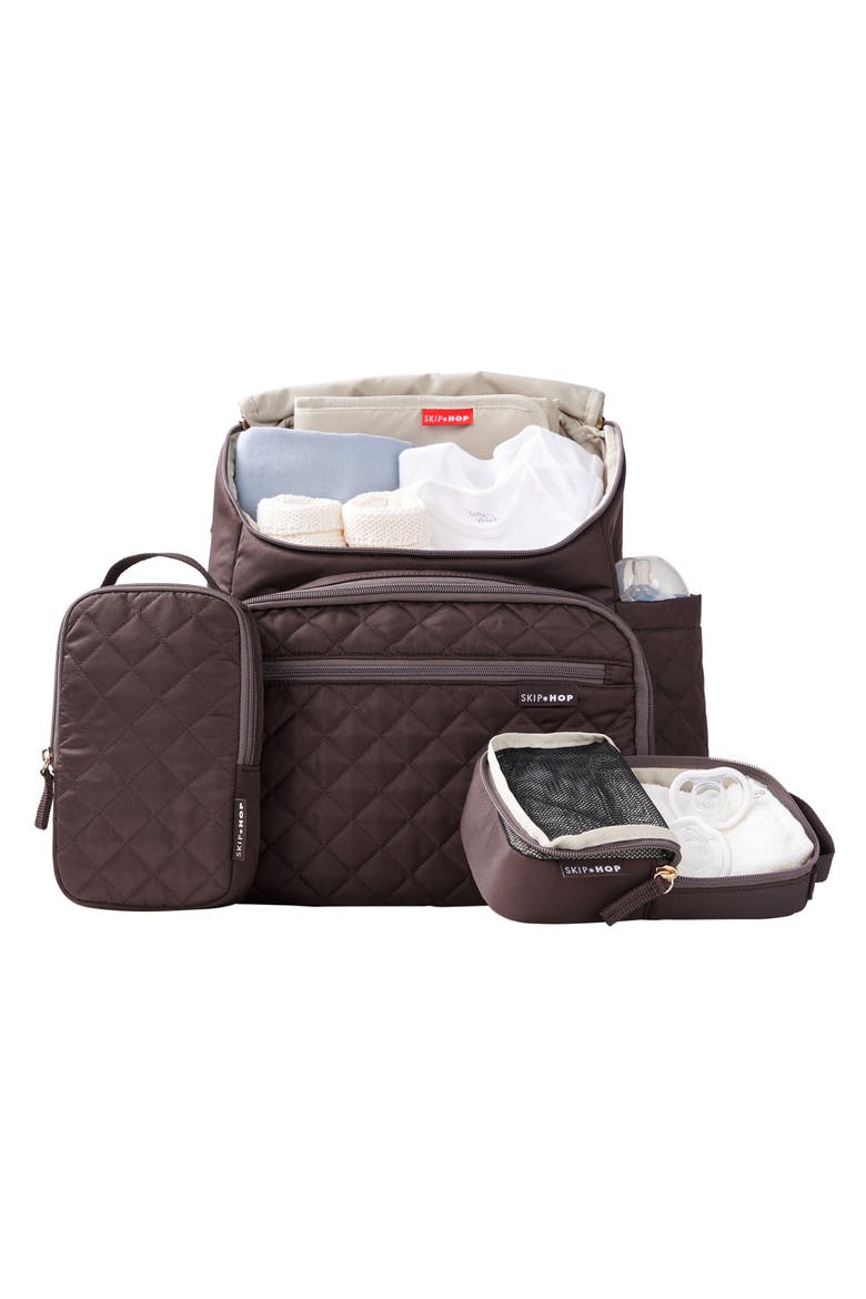 Forma Diaper Backpack, Alternate, color, CHOCOLATE