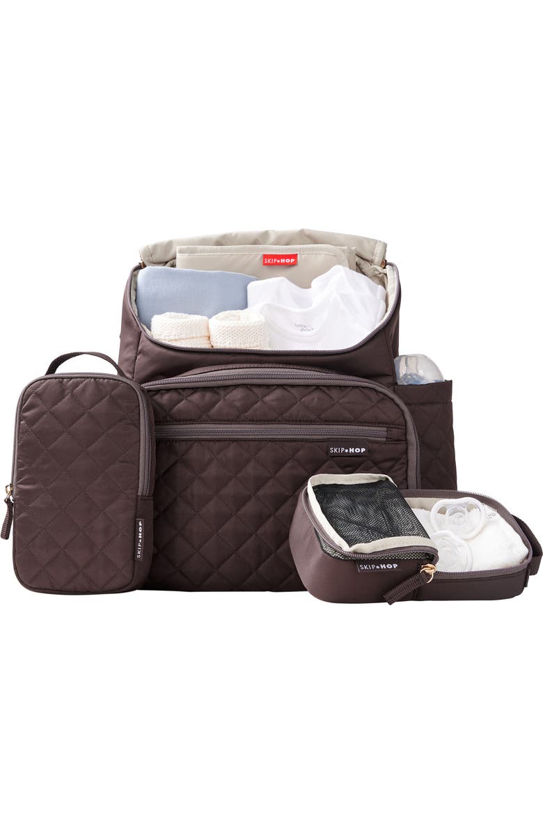 Skip Hop Forma Diaper Backpack, Alternate, color, Chocolate