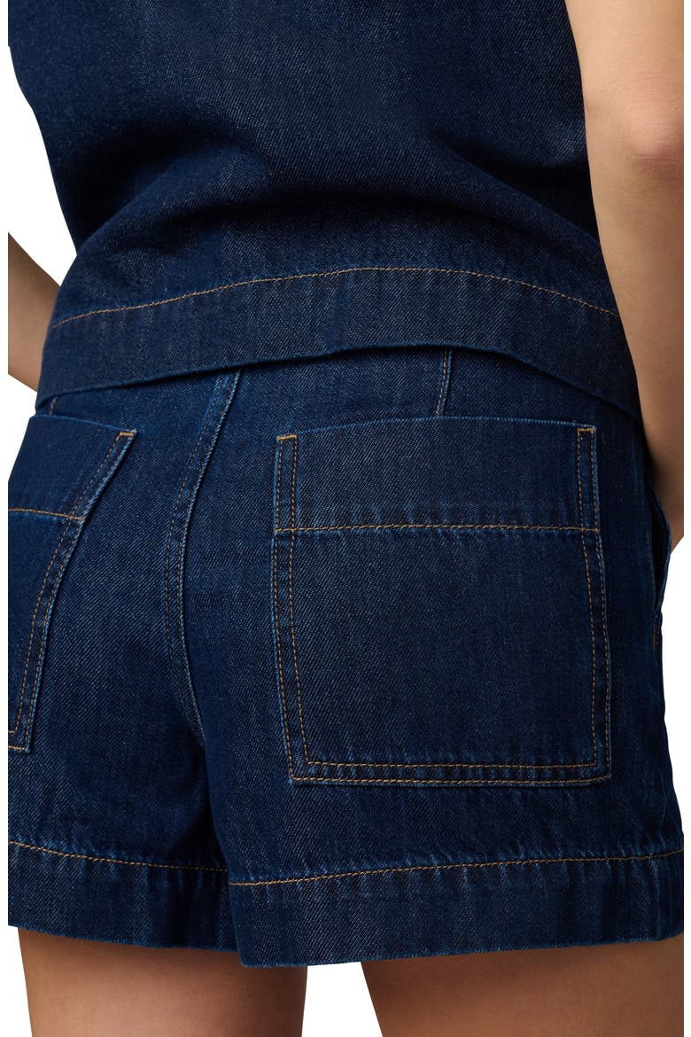 The Karter High Waist Trouser Shorts, Alternate, color, HONOR