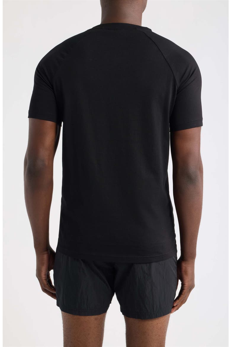 Slim Fit Logo Graphic T-Shirt, Alternate, color, BLACK