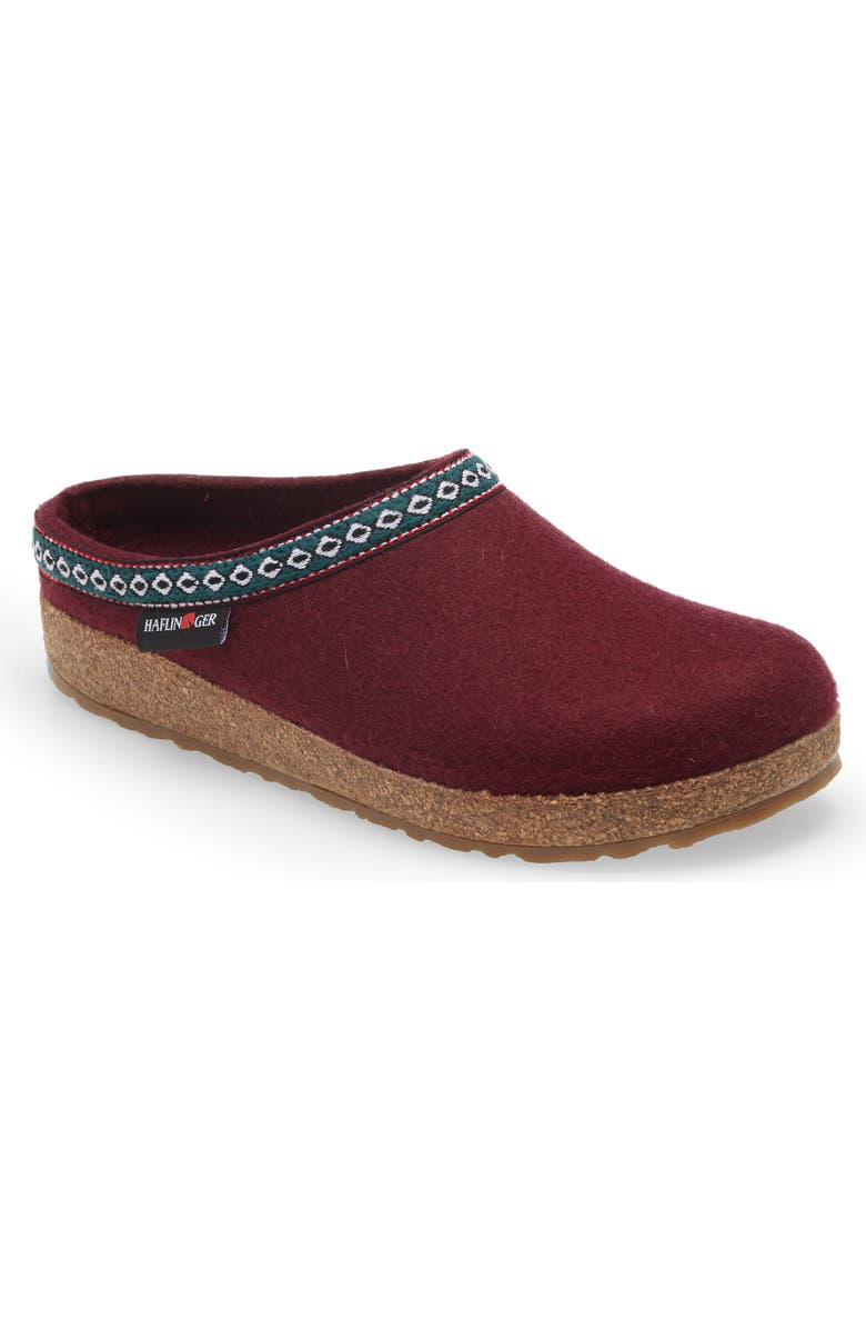 Haflinger GZ Clog Slipper, Main, color,