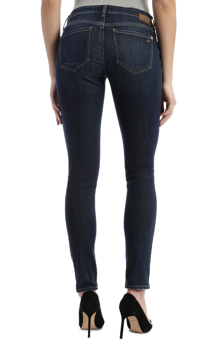 Mavi Jeans Alexa Distressed Skinny Jeans, Alternate, color, 