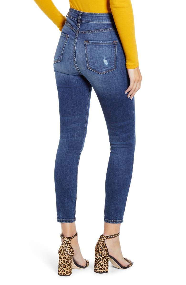 STS Blue Brie High Waist Ankle Skinny Jeans, Alternate, color,