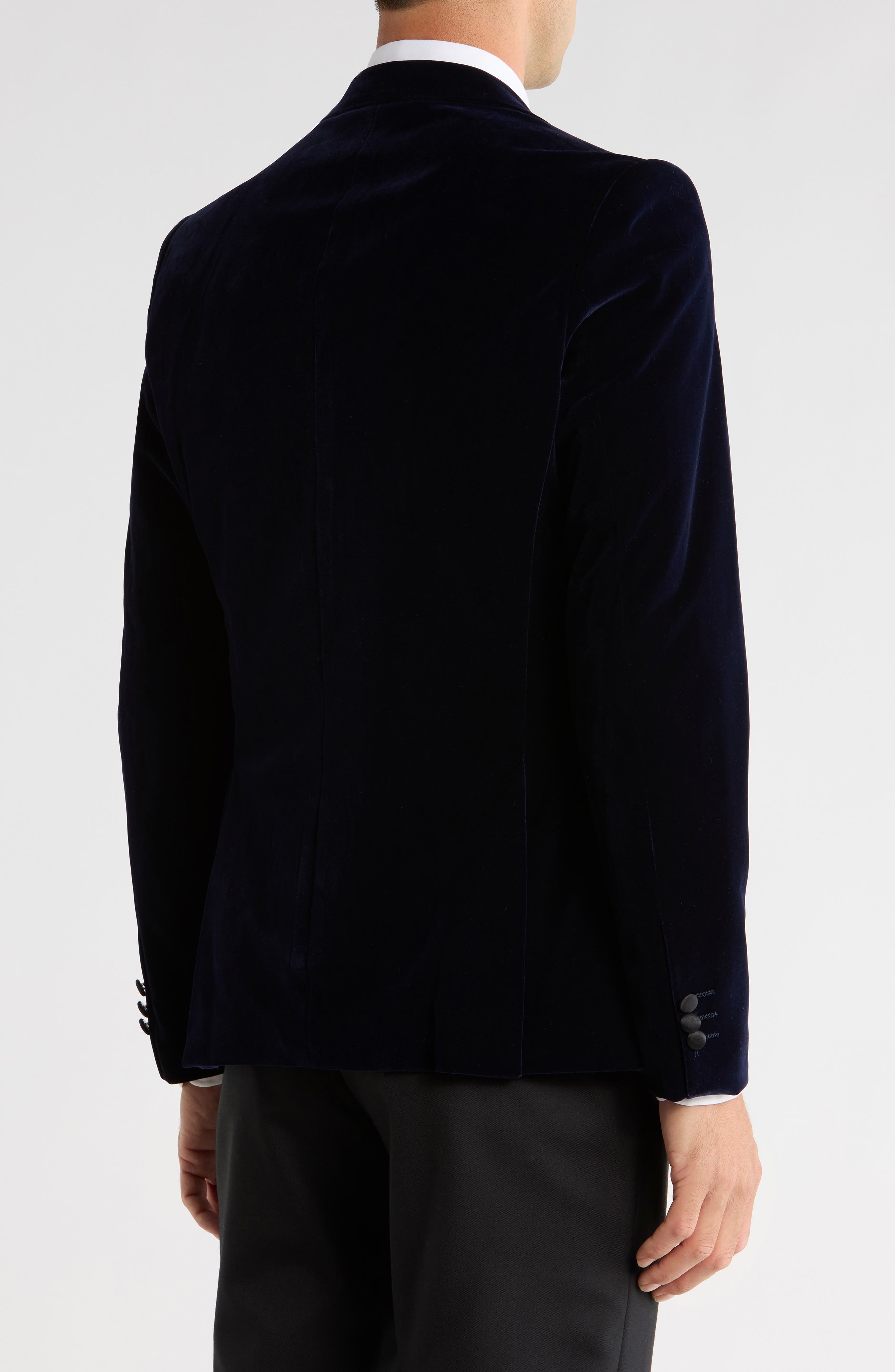 Peak Lapel Velvet Dinner Jacket - image 4