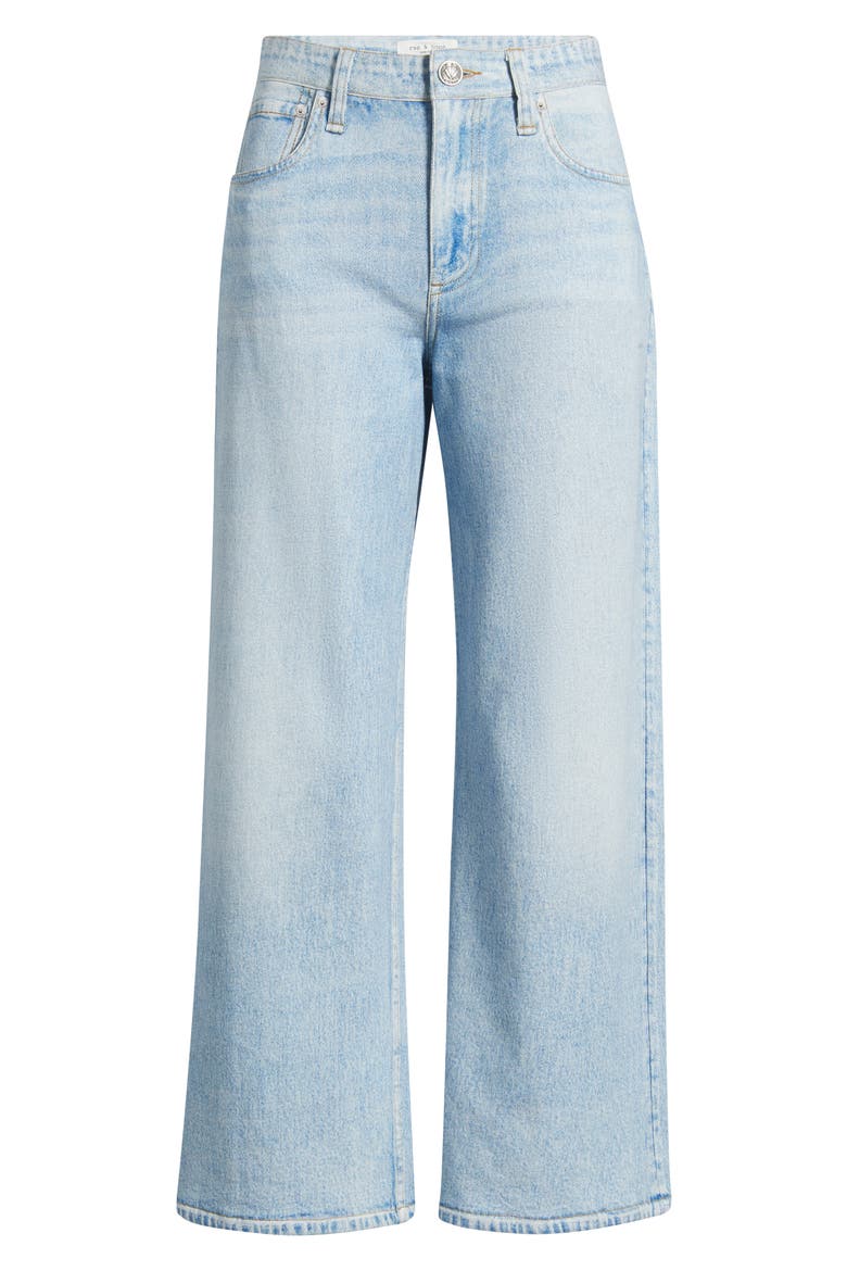 rb Miramar Andi Wide Leg Cotton Terry Pants, Alternate, color, ARIA