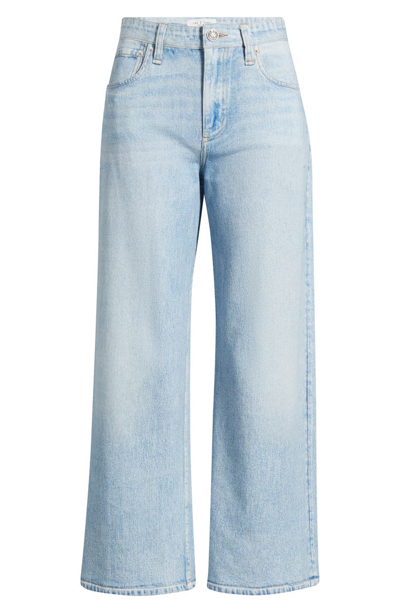 rag & bone rb Miramar Andi Ankle Wide Leg Cotton Terry Sweatpant Jeans, Alternate, color, Aria