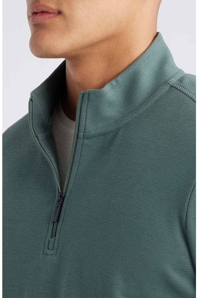 Karuna Half Zip Pullover, Alternate, color, BALSAM GREEN