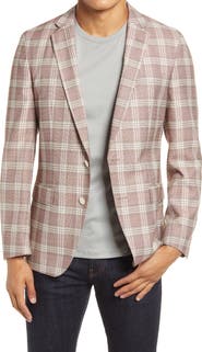 BOSS Hartlay Plaid Wool Sport Coat