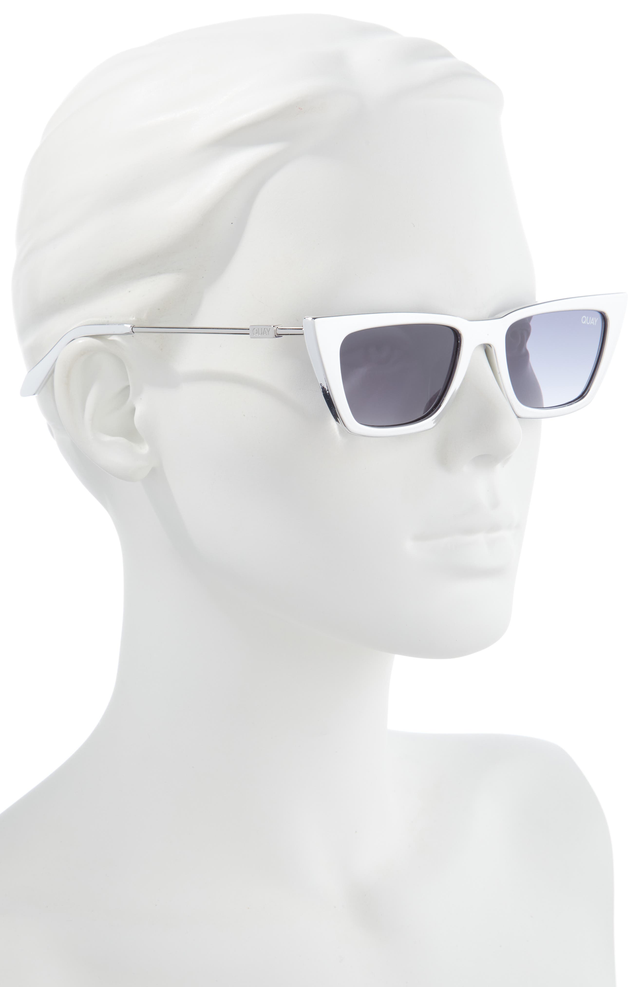 QUAY The Kween 41mm Gradient Cat Eye Sunglasses (Women) | Nordstromrack