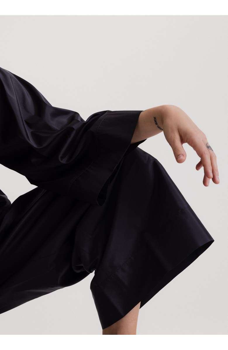 Alas Wide Pleated Pants, Alternate, color, Black