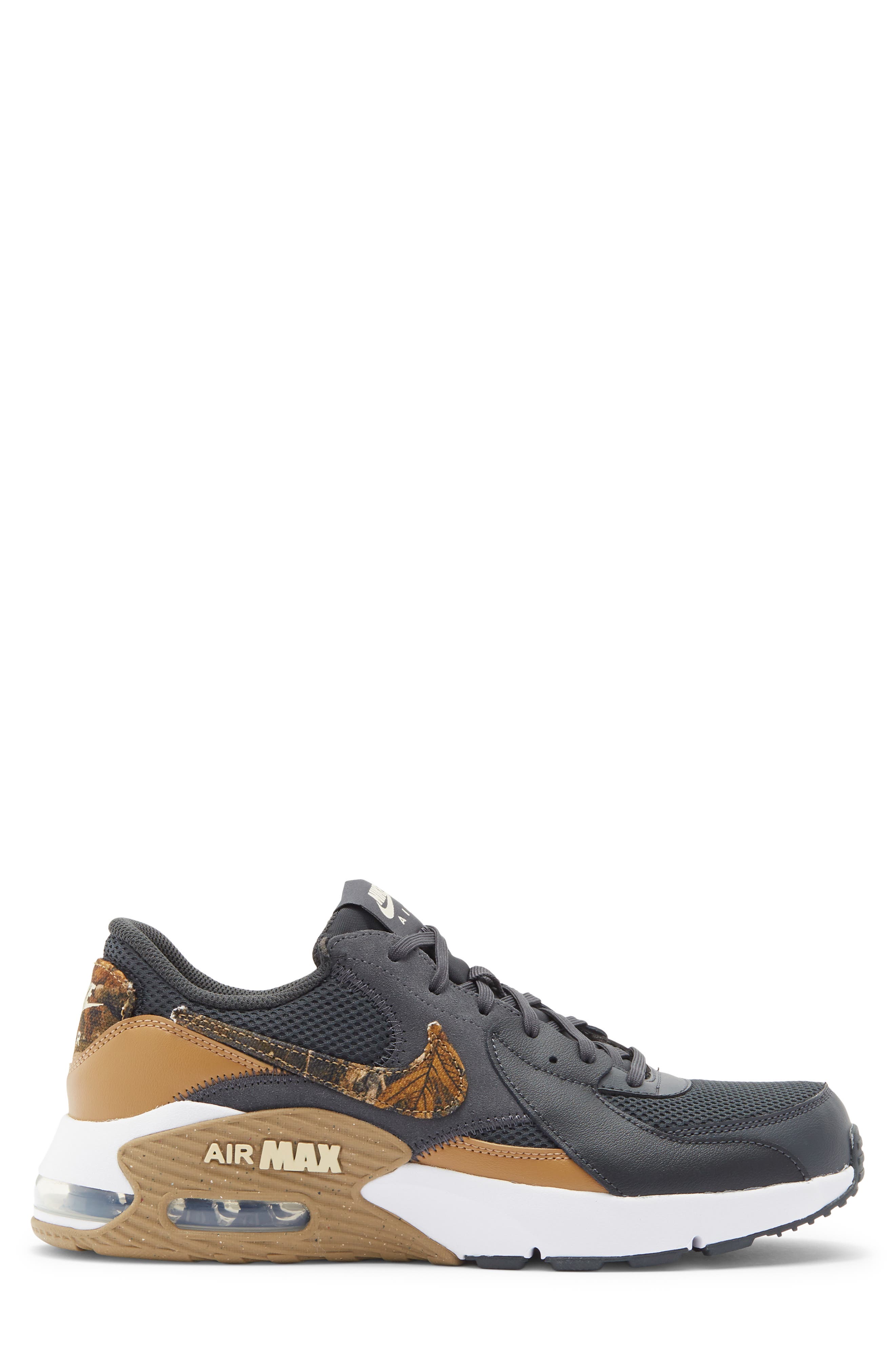 Air Max Excee SE Sneaker, Alternate, color, DARK SMOKE GREY/ MINK BROWN