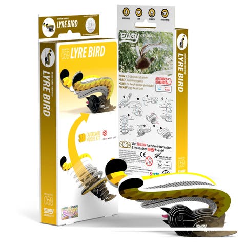 Lyre Bird 3D Puzzle