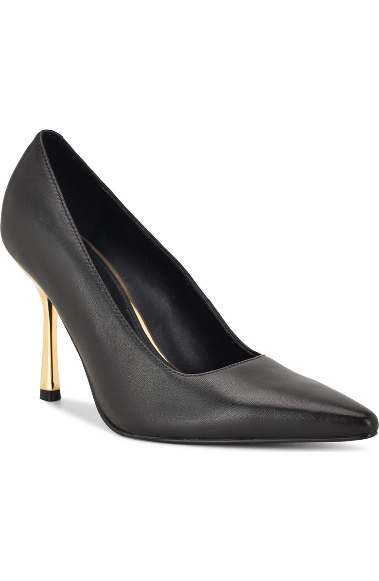 Nine West Jamiey Pointed Toe Pump, Main, color, Black