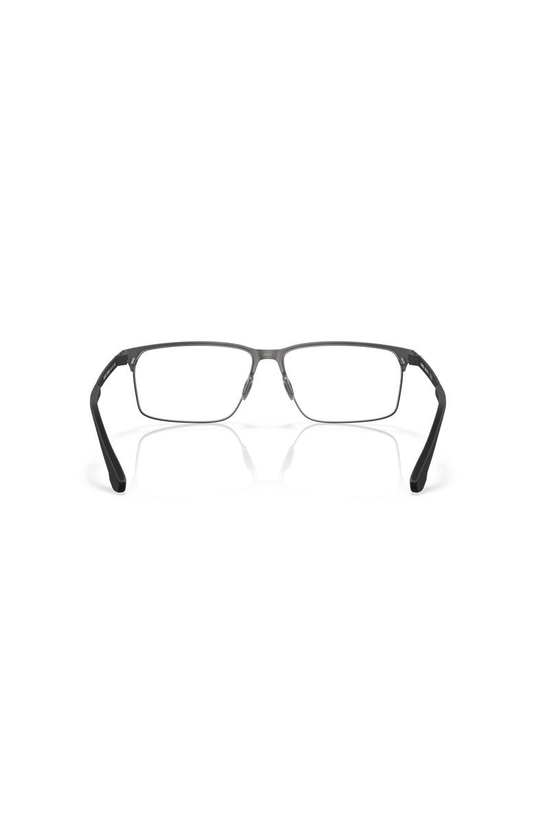 Costa 56mm Rectangle optical glasses, Alternate, color, Black
