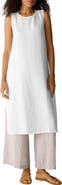 Eileen Fisher Longline Organic Linen Tunic