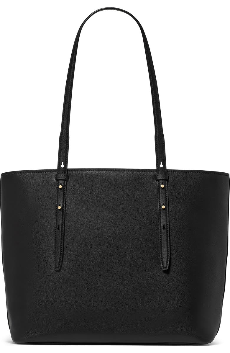 Kate Spade New York do it all fine grain leather tote, Alternate, color, Black