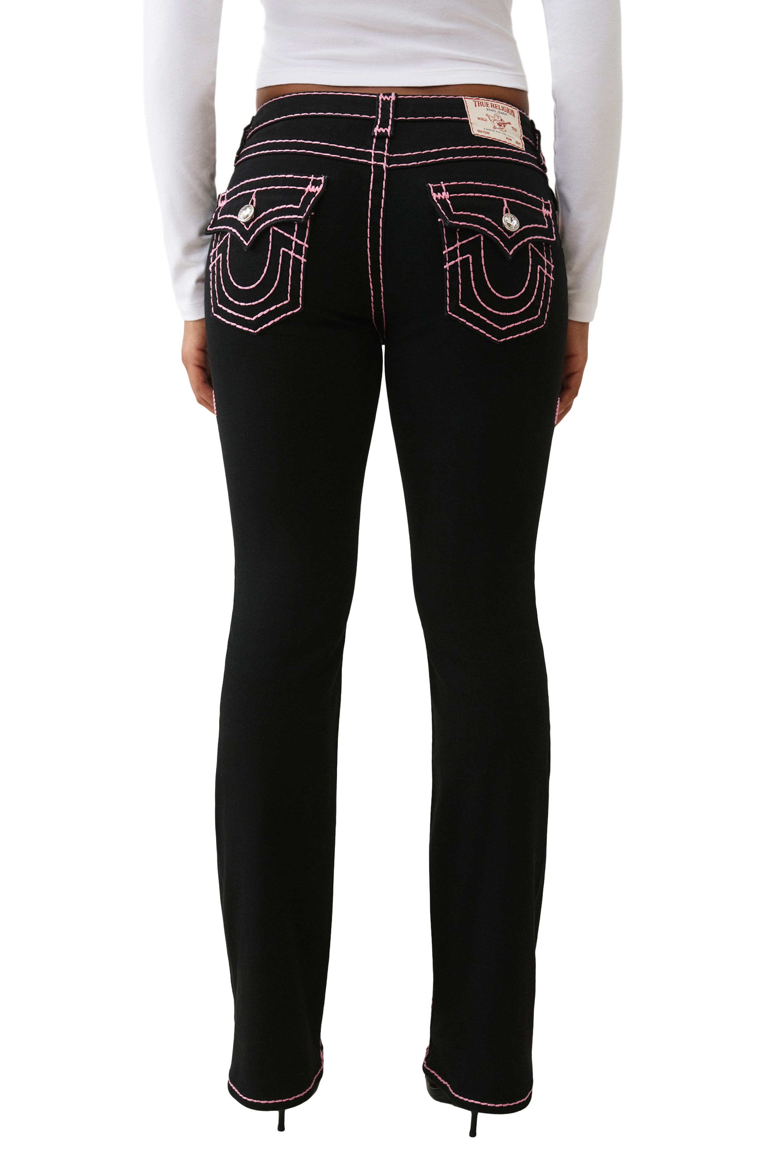 Becca Flap Pocket Bootcut Jeans - image 2