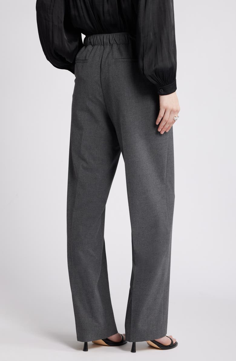 Nordstrom Straight Leg Pants, Alternate, color, Grey Dark Heather