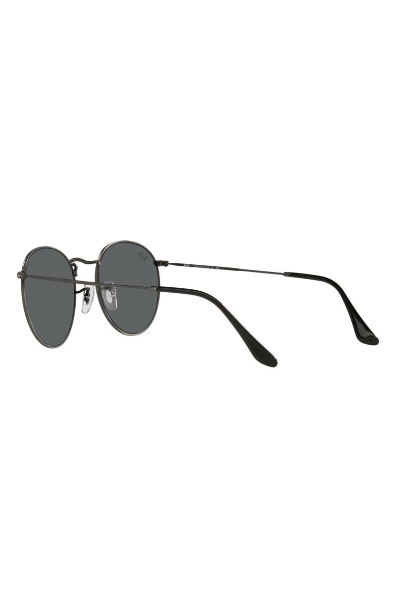 Ray-Ban Icons 53mm Retro Sunglasses, Alternate, color, Antique Gunmetal/ Dark Grey