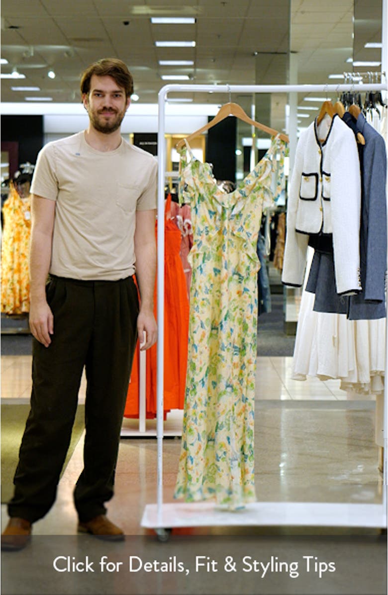 Sorbae Floral Print Sleeveless Dress, sales video thumbnail