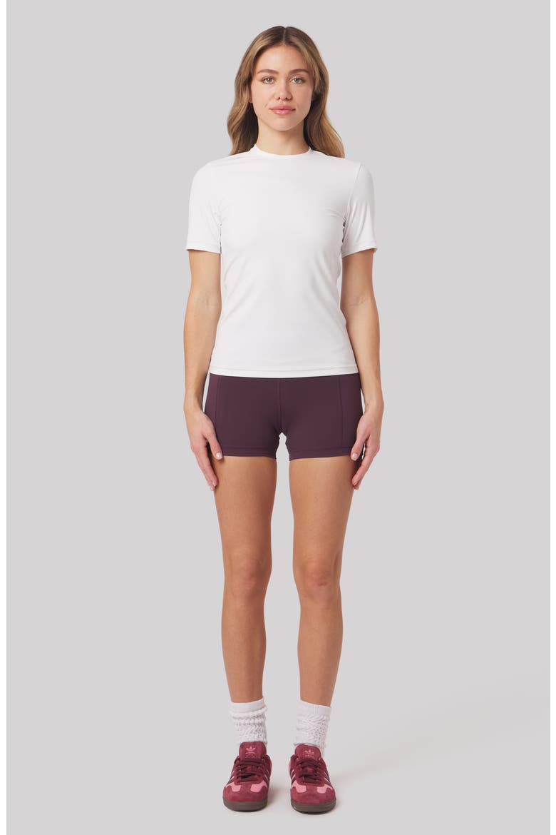 Regina Performance T-Shirt, Alternate, color, WHITE