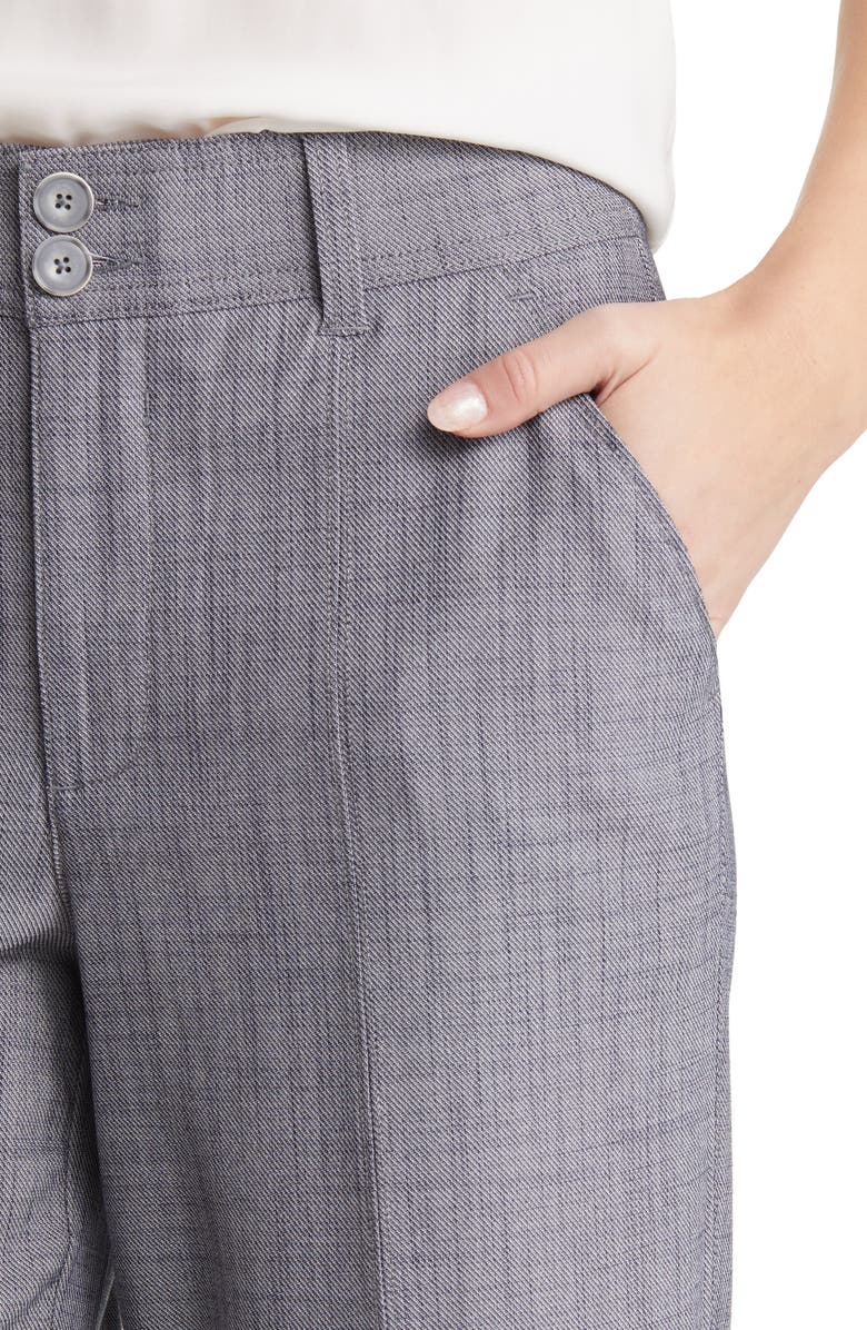 Wit & Wisdom Skyrise Double Button Pants, Alternate, color, Indigo