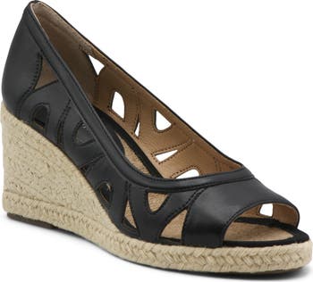 Adrienne Vittadini Brea Cut Out Espadrille Wedge Sandal Women Nordstromrack