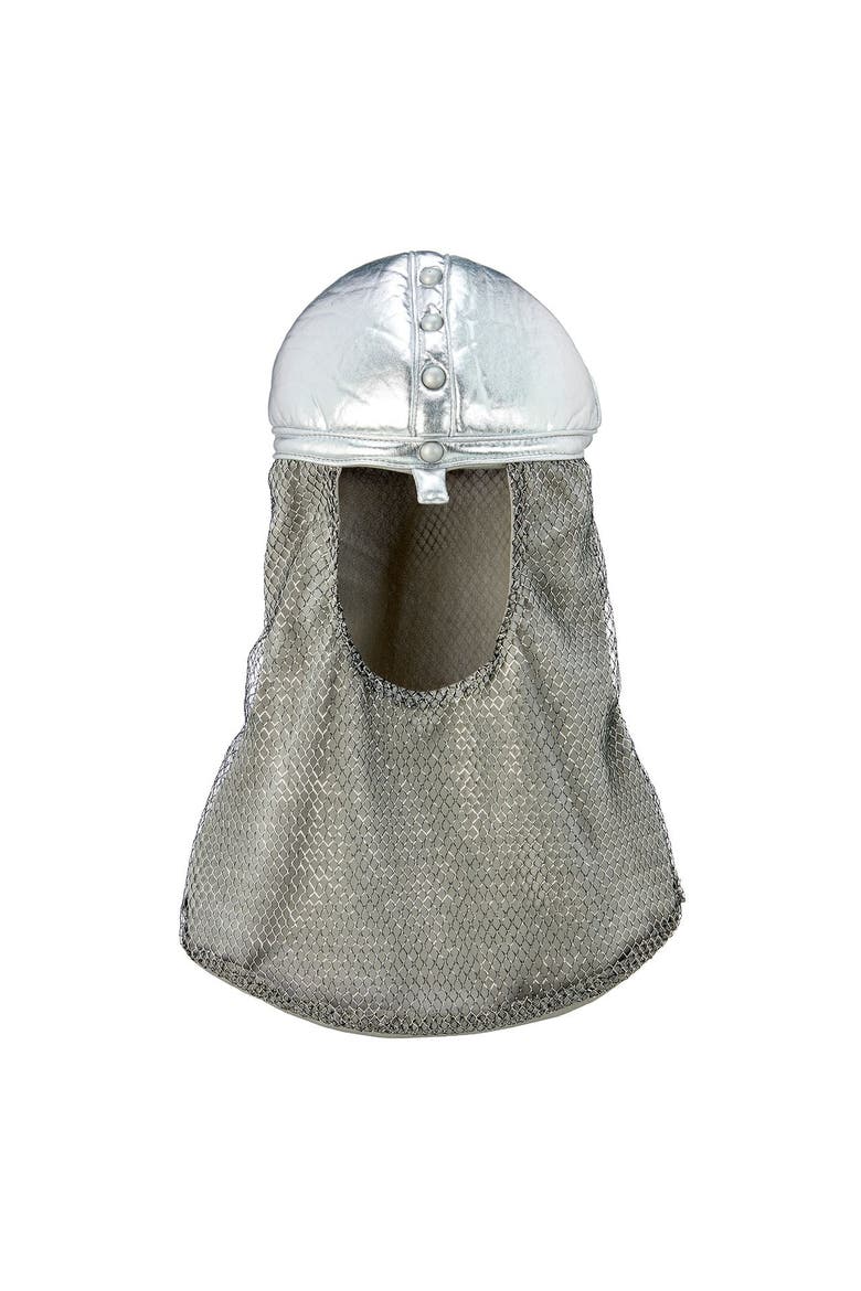 Helmet Amaury Knight - Costume Accessory for Kids, Main, color, Silver