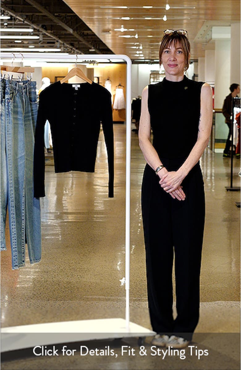 Rib Cardigan, sales video thumbnail