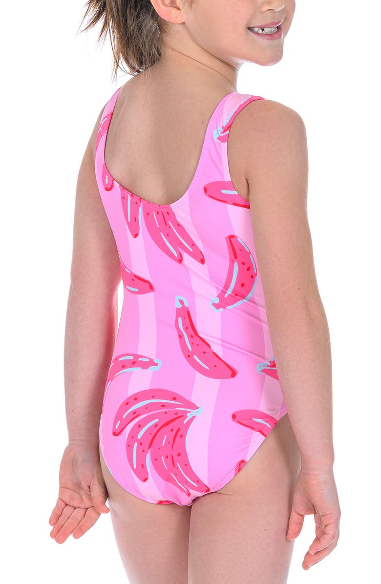 Destira Banana Split One Piece Swimsuit, Alternate, color, Banana Split