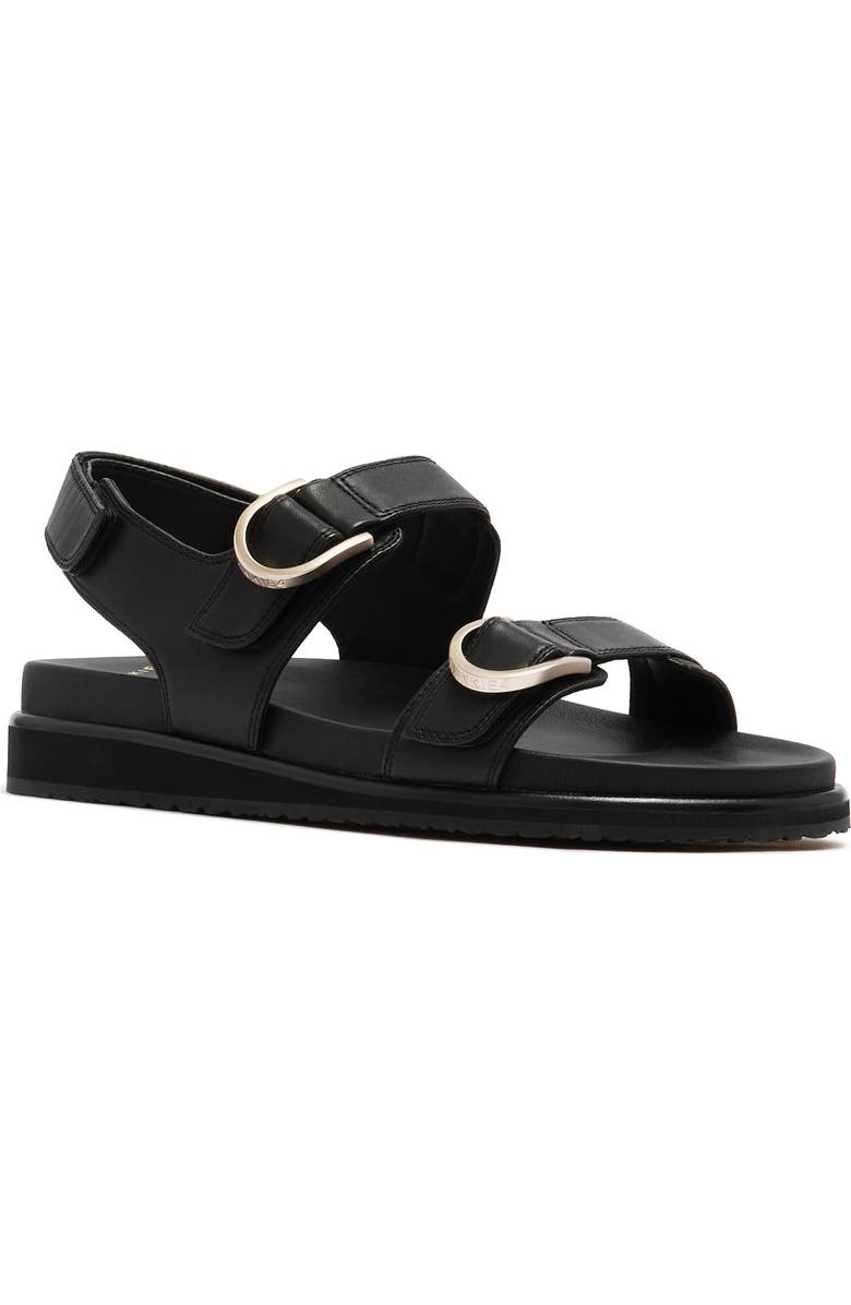 FRANKIE4 Thompson II Sandal, Main, color, Black/ Silver