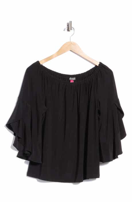 Tiered Sleeve Off the Shoulder Top