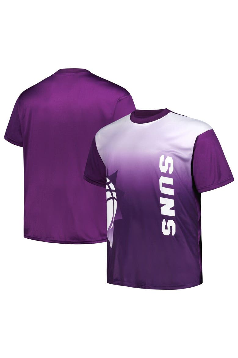 Men's Purple Phoenix Suns Big & Tall Sublimated T-Shirt, Main, color, Purple