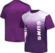 FANATICS Men's Purple Phoenix Suns Big & Tall Sublimated T-Shirt