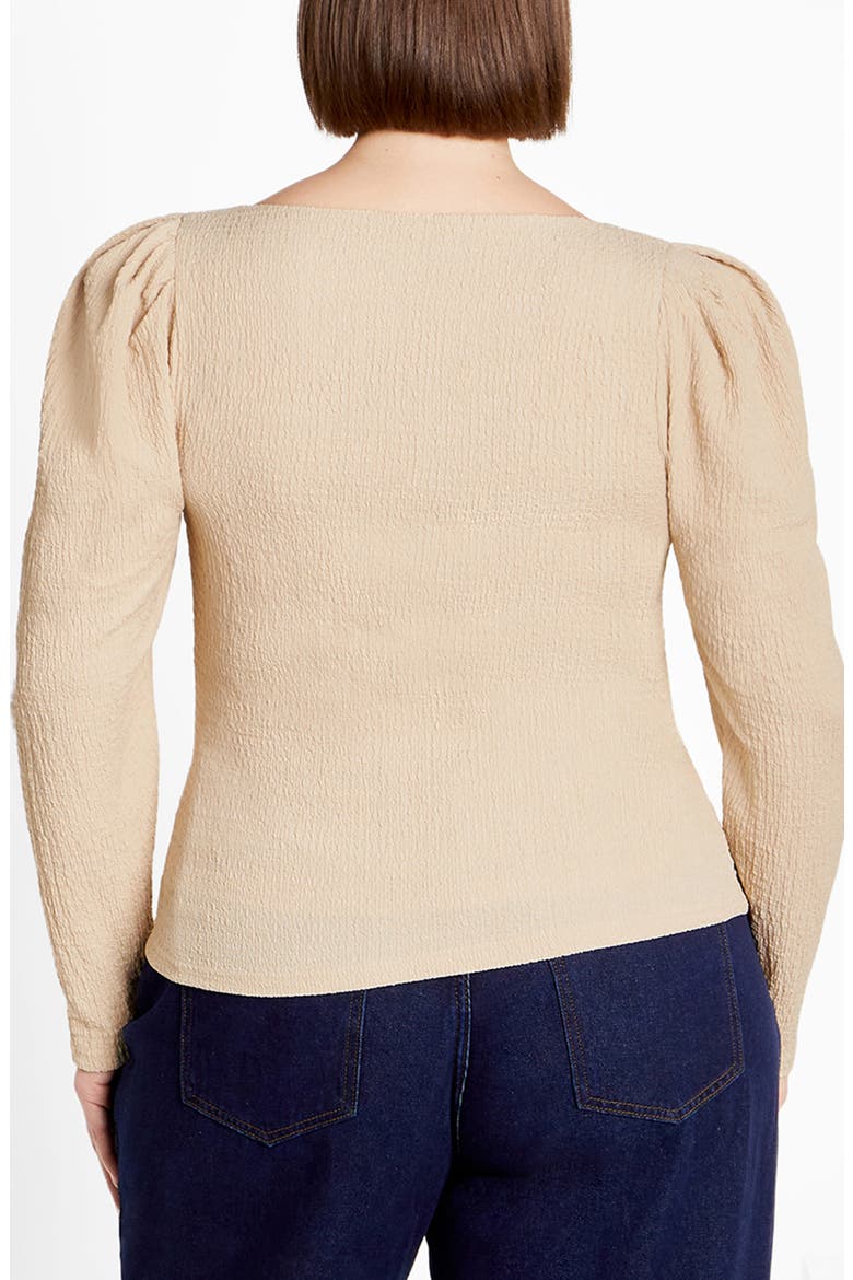 Jacqueline Texture Top, Alternate, color, CREAM