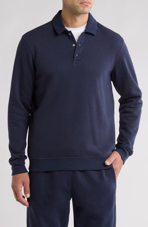 Freeform Fleece Polo Sweater
